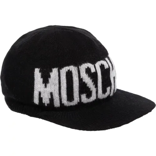 Plain Logo Hat , female, Sizes: ONE SIZE - Moschino - Modalova