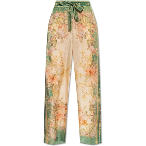 Silk trousers , female, Sizes: L - Zimmermann - Modalova