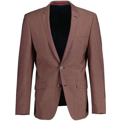 Slim Fit Two-Piece Suit in Light , male, Sizes: L, S, XL - ROY Robson - Modalova