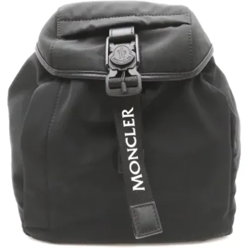 Pre-owned Fabric backpacks , female, Sizes: ONE SIZE - Moncler Pre-owned - Modalova