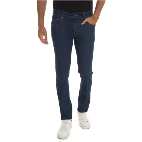 Stylische Denim Jeans , Herren, Größe: W30 - Fay - Modalova