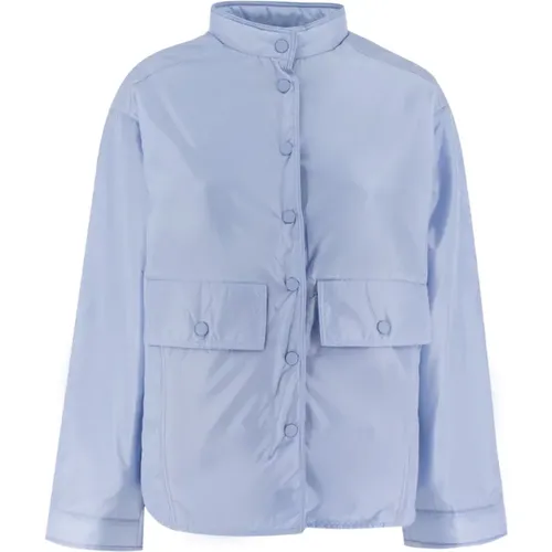 Nylon Blouson Jacket with Large Pockets , female, Sizes: XS, M, L - Aspesi - Modalova
