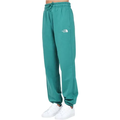 Essentielle Grüne Sweatpants Herbst Winter - The North Face - Modalova