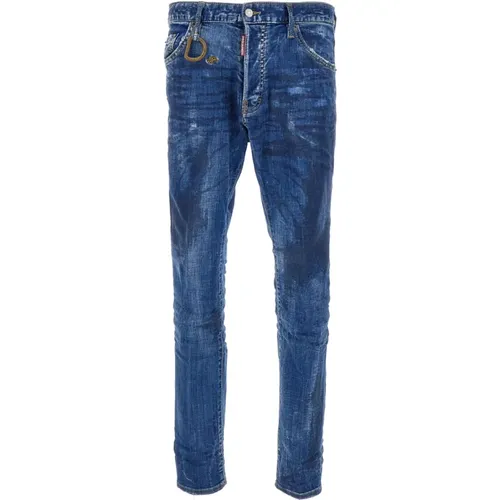 Moderne Slim-Fit Cool Guy Jeans , Herren, Größe: S - Dsquared2 - Modalova