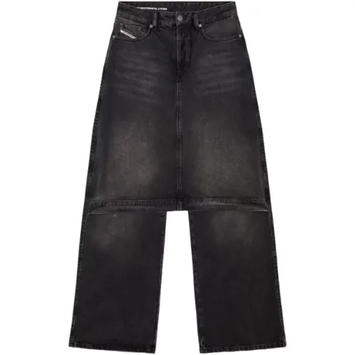 Denim Straight Pants , male, Sizes: W25, W29, W28, W31, W26 - Diesel - Modalova