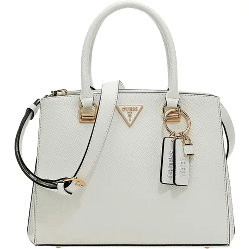 Weiße Handtasche Klassische Eleganz - Guess - Modalova