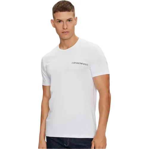 Multicolor Stretch Baumwoll T-Shirts Pack , Herren, Größe: S - Emporio Armani - Modalova