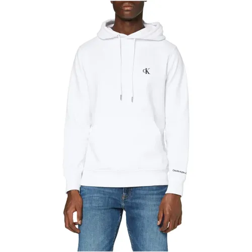 Essential Regular Hoodie Sweatshirt , Herren, Größe: S - Calvin Klein - Modalova