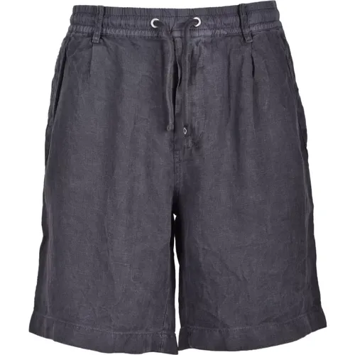 Leinen Bermuda Shorts Replay - Replay - Modalova