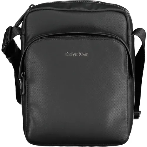 Mens Shoulder Bag Contrast Details , male, Sizes: ONE SIZE - Calvin Klein - Modalova