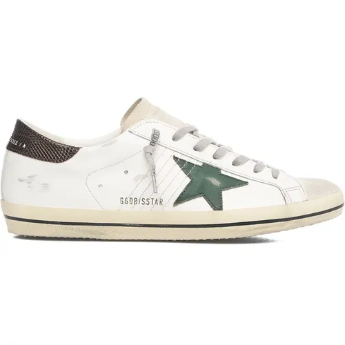 Super Star Sneakers , male, Sizes: 11 UK, 10 UK, 9 UK, 7 UK - Golden Goose - Modalova