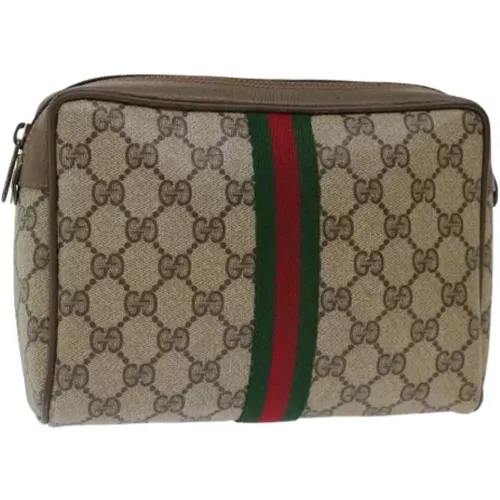 Pre-owned Leder clutches - Gucci Vintage - Modalova