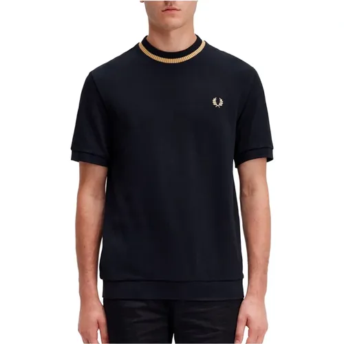 Short Sleeve T-Shirt , male, Sizes: 2XL, XL, L, M, S - Fred Perry - Modalova