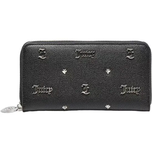 Wallet with Front Logo , female, Sizes: ONE SIZE - Juicy Couture - Modalova
