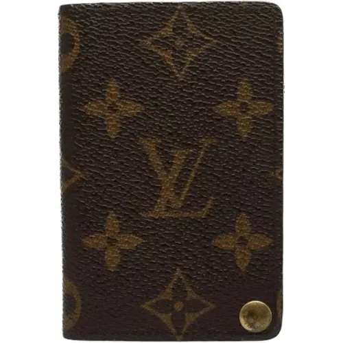 Pre-owned Canvas wallets , female, Sizes: ONE SIZE - Louis Vuitton Vintage - Modalova