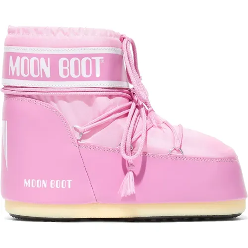 Rosa Damen Stiefeletten , Damen, Größe: 36 EU - moon boot - Modalova