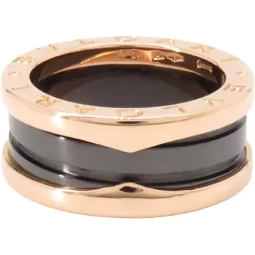 Pre-owned Gold rings , female, Sizes: ONE SIZE - Bvlgari Vintage - Modalova