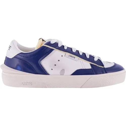 Blaue Denver Sneakers für Männer , Herren, Größe: 43 EU - Strype - Modalova