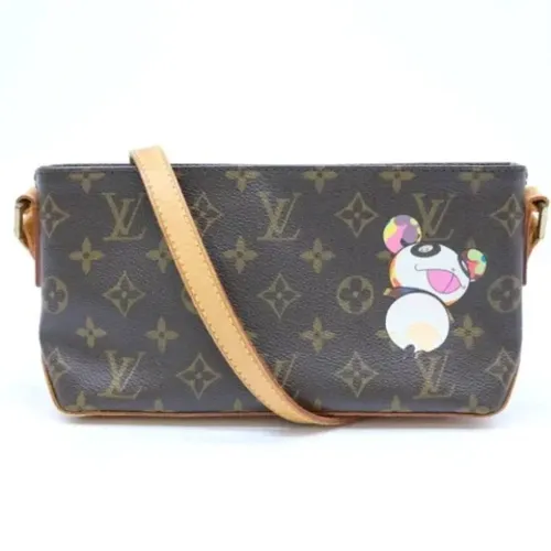 Pre-owned Canvas shoulder-bags , female, Sizes: ONE SIZE - Louis Vuitton Vintage - Modalova