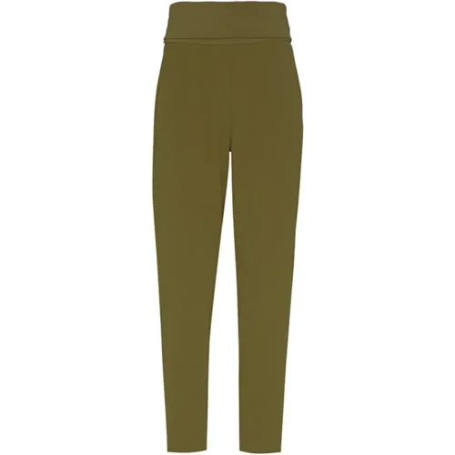 Stylische Slim-Fit Hose Garderobe Upgrade , Damen, Größe: L - Manila Grace - Modalova