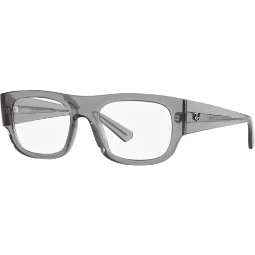 Stilvolle Transparente Graue Brillenfung , Herren, Größe: 54 MM - Ray-Ban - Modalova