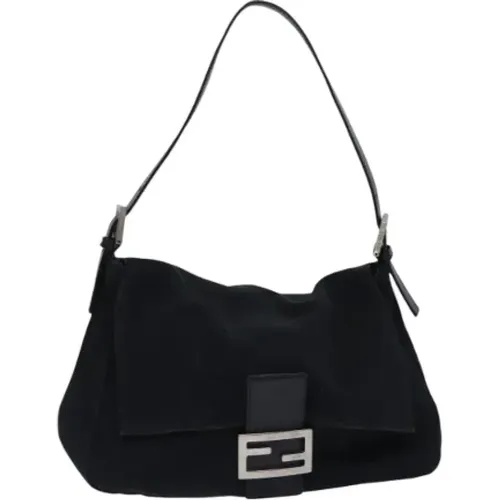 Pre-owned Nylon shoulder-bags , female, Sizes: ONE SIZE - Fendi Vintage - Modalova