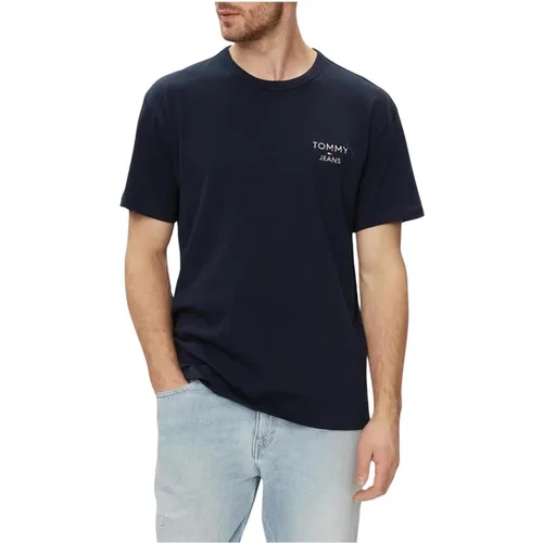 T-Shirts , Herren, Größe: XL - Tommy Jeans - Modalova