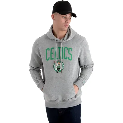 Sweat capuche avec logo de léquipe Boston Celtics - new era - Modalova