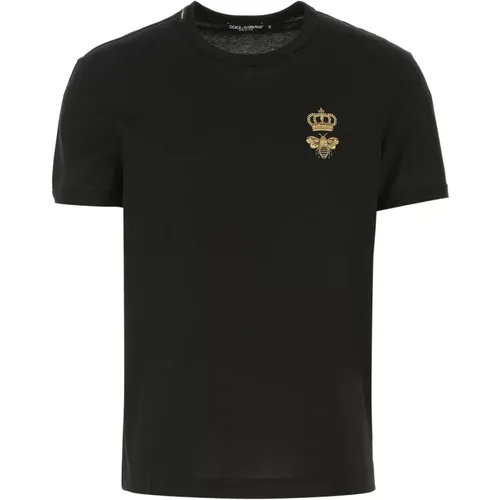 Designer T-Shirt , male, Sizes: 2XL - Dolce & Gabbana - Modalova