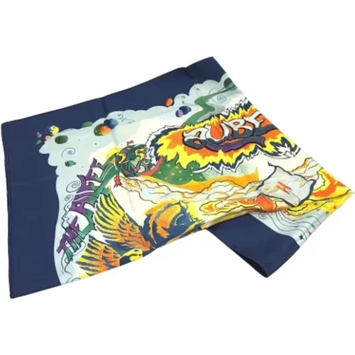 Pre-owned Silk scarves , female, Sizes: ONE SIZE - Hermès Vintage - Modalova