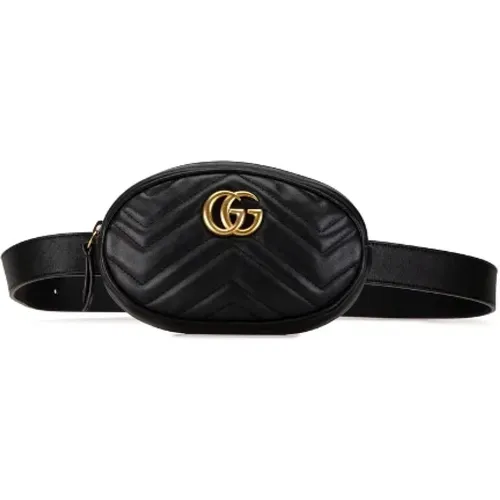 Pre-owned Leather crossbody-bags , female, Sizes: ONE SIZE - Gucci Vintage - Modalova