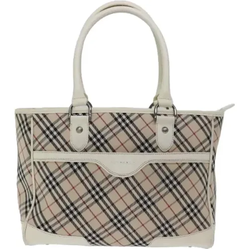 Pre-owned Canvas handbags , female, Sizes: ONE SIZE - Burberry Vintage - Modalova