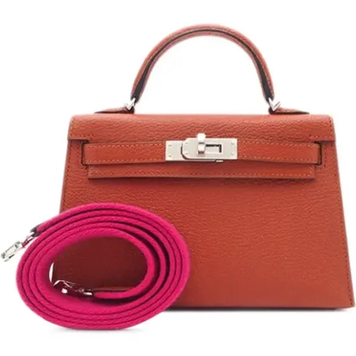 Pre-owned Leather handbags , female, Sizes: ONE SIZE - Hermès Vintage - Modalova