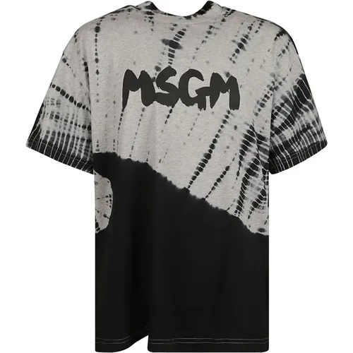 T-Shirts , male, Sizes: S - Msgm - Modalova