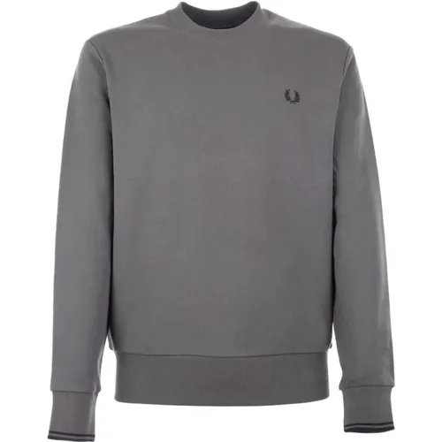 Authentic Crew -S Sweater , male, Sizes: XL, S - Fred Perry - Modalova
