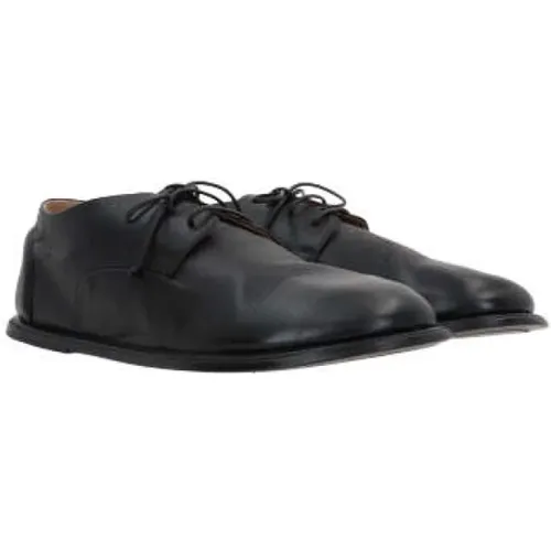 Schwarze Leder Derby Schuhe , Herren, Größe: 45 EU - Marsell - Modalova