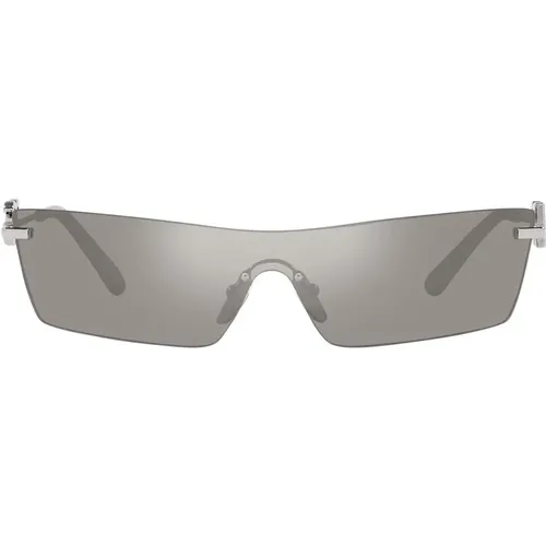 Dg2292 05/6G Sunglasses - Silver Frame, Silver Mirrored Lenses , unisex, Sizes: ONE SIZE - Dolce & Gabbana - Modalova