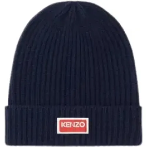 Wool Streetwear Beanie , unisex, Sizes: ONE SIZE - Kenzo - Modalova