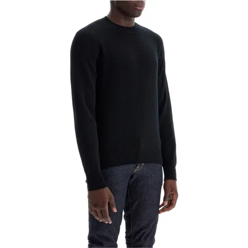 Wool Cashmere Crewneck Pullover , male, Sizes: XL, M, L - Tom Ford - Modalova