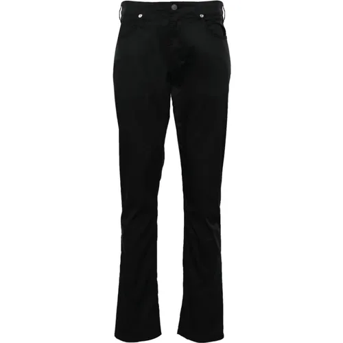 Schwarze 5B Hose , Herren, Größe: W36 - Emporio Armani - Modalova