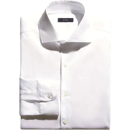 Formal Shirts , male, Sizes: 4XL - Fay - Modalova