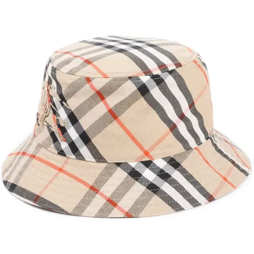 Brown Hats Caps Aw24 Style , male, Sizes: M, L - Burberry - Modalova