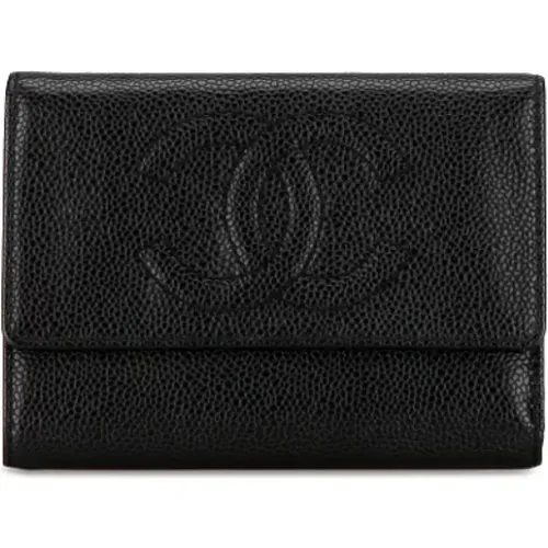 Pre-owned Leather wallets , female, Sizes: ONE SIZE - Chanel Vintage - Modalova