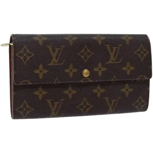 Pre-owned Canvas clutches , female, Sizes: ONE SIZE - Louis Vuitton Vintage - Modalova