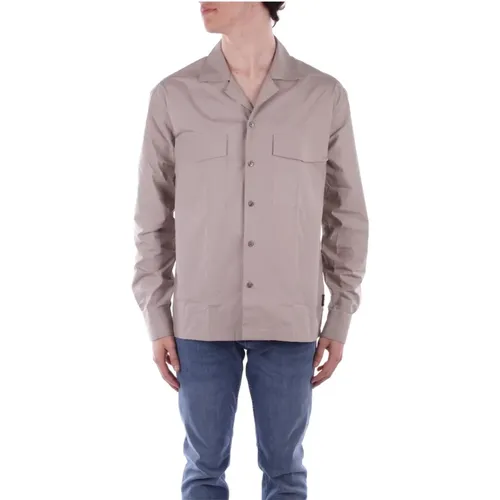 Sand CNC Shirt Front Button Closure , male, Sizes: XL, M, S, L, XS - Costume National - Modalova