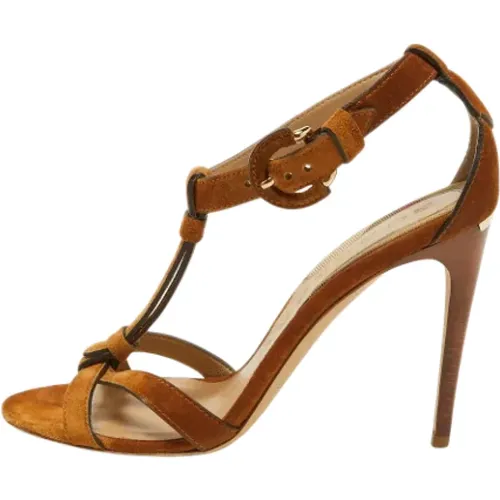 Pre-owned Wildleder sandals , Damen, Größe: 39 EU - Burberry Vintage - Modalova