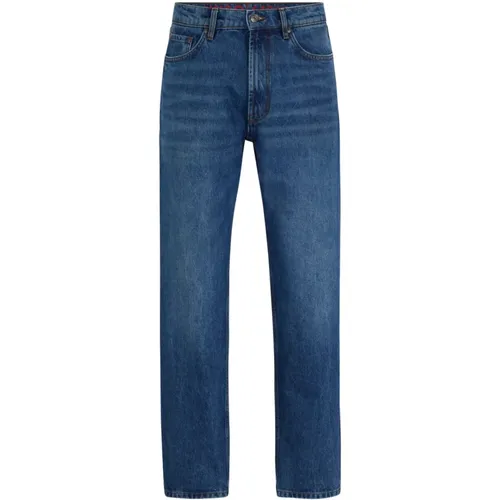 Gerades Jeans , Herren, Größe: W34 L32 - Hugo Boss - Modalova