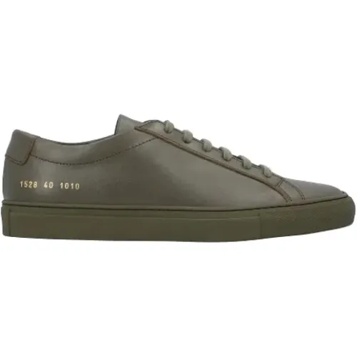 Leather sneakers , male, Sizes: 6 UK - Common Projects - Modalova