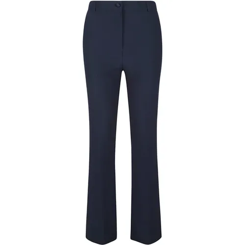 Polyester Trousers Made in Italy , female, Sizes: M, 2XS, L, S - Hebe Studio - Modalova