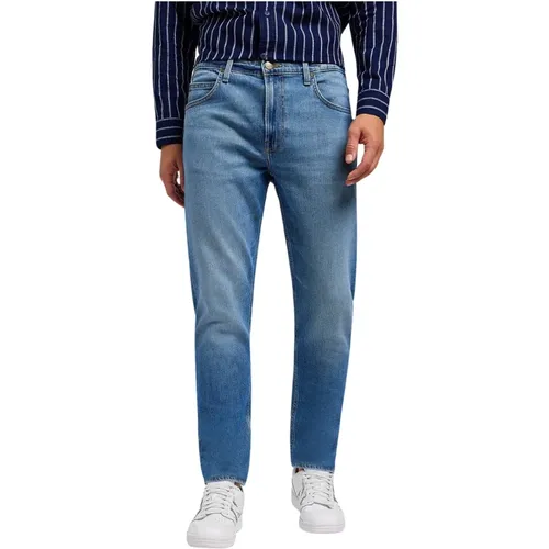Slim Straight Regular Fit Jeans , Herren, Größe: W36 L32 - Lee - Modalova